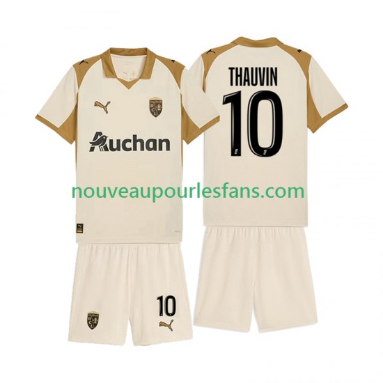 Maillot RC Lens Florian Thauvin 10 Enfant Tenue 3ème 2025-2026 Manche Courte