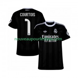 Maillot Real Madrid Thibaut Courtois 1 Gardien Homme Tenue 3ème 2025-2026 Manche Courte