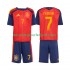 Maillot Espagne Ferran Torres 7 Enfant Tenue Domicile Coupe du Monde 2026 Manche Courte