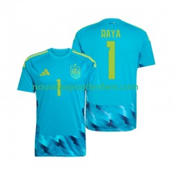 Maillot Espagne David Raya 1 Gardien Homme Tenue Domicile Coupe du Monde 2026 Manche Courte