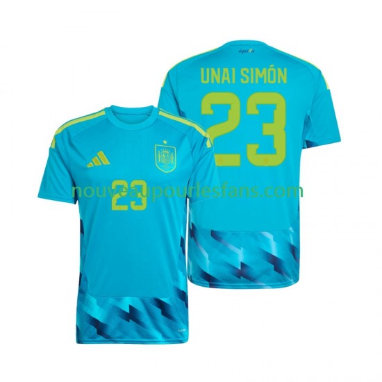 Maillot Espagne Unai Simon 23 Gardien Homme Tenue Domicile Coupe du Monde 2026 Manche Courte