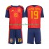 Maillot Espagne Lamine Yamal 19 Enfant Tenue Domicile Coupe du Monde 2026 Manche Courte