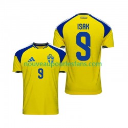 Maillot Suède Isak 9 Homme Tenue Domicile 2026 Manche Courte