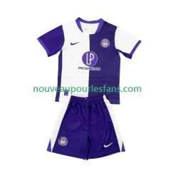 Maillot Toulouse Enfant Tenue Domicile 2025-2026 Manche Courte