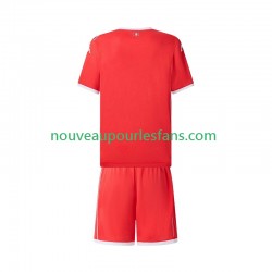 Maillot Tunisie Enfant Tenue Domicile 2025 Manche Courte