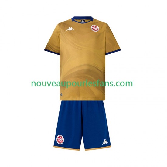Maillot Tunisie Enfant Tenue 3ème 2025 Manche Courte