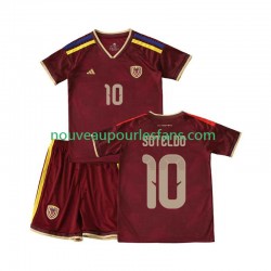 Maillot Venezuela Yeferson Soteldo 10 Enfant Tenue Domicile 2026 Manche Courte