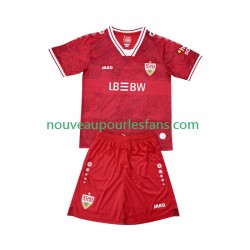 Maillot VfB Stuttgart Enfant Tenue Extérieur 2025-2026 Manche Courte
