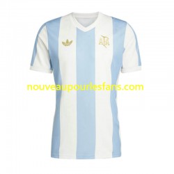 Maillot Argentine 50 Anniversary Homme Tenue Domicile Manche Courte