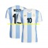 Maillot Argentine Lionel Messi 10 50 Anniversary Homme Tenue Domicile Manche Courte