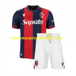 Maillot Bologna Enfant Tenue Domicile 2024-2025 Manche Courte