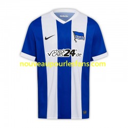 Maillot Hertha BSC Homme Tenue Domicile 2024-2025 Manche Courte