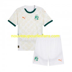 Maillot Côte d'Ivoire Enfant Tenue Extérieur 2025 Manche Courte