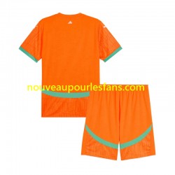 Maillot Côte d'Ivoire Enfant Tenue Domicile 2025 Manche Courte