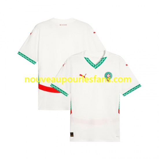 Maillot Maroc Homme Tenue Extérieur 2024 Manche Courte