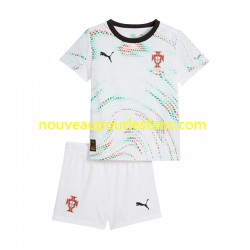 Maillot Portugal Enfant Tenue Extérieur 2025 Manche Courte