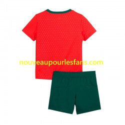 Maillot Portugal Enfant Tenue Domicile 2025 Manche Courte