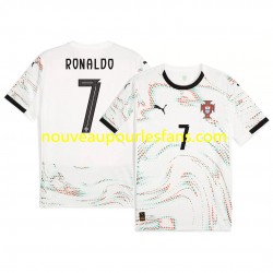 Maillot Portugal RONALDO 7 Homme Tenue Extérieur 2025 Manche Courte