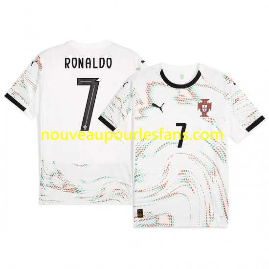 Maillot Portugal RONALDO 7 Homme Tenue Extérieur 2025 Manche Courte
