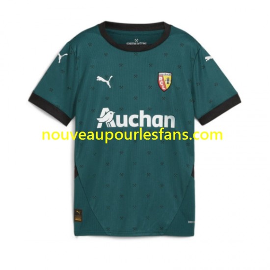 Maillot RC Lens Homme Tenue Extérieur 2024-2025 Manche Courte