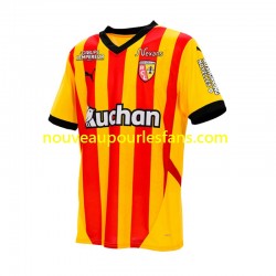 Maillot RC Lens Homme Tenue Domicile 2024-2025 Manche Courte