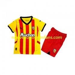 Maillot RC Lens Enfant Tenue Domicile 2024-2025 Manche Courte