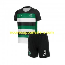 Maillot Sporting CP Gyokeres 9 Enfant Tenue Domicile 2024-2025 Manche Courte