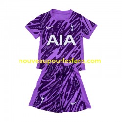 Maillot Tottenham Hotspur Gardien Enfant Tenue 3ème 2024-2025 Manche Courte