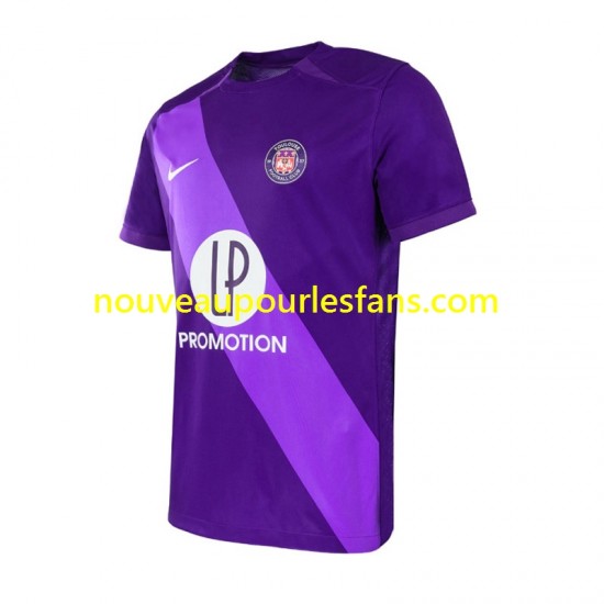 Maillot Toulouse FC Homme Tenue Domicile 2024-2025 Manche Courte