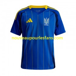 Maillot Ukraine Homme Tenue Extérieur 2024 Manche Courte
