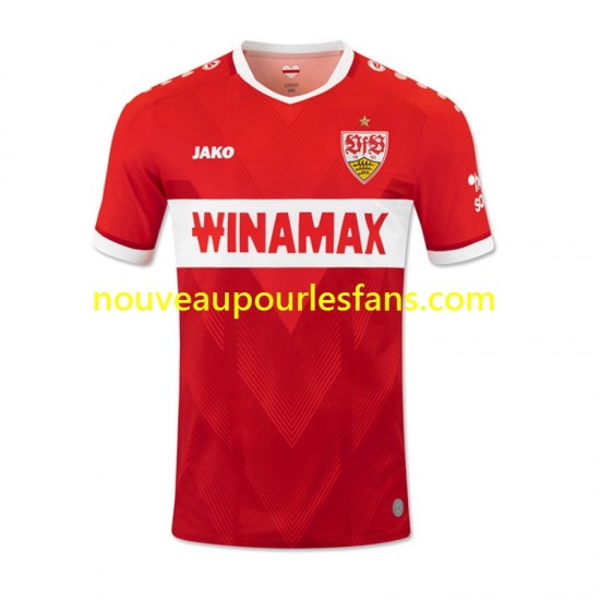 Maillot VfB Stuttgart Homme Tenue Extérieur 2024-2025 Manche Courte