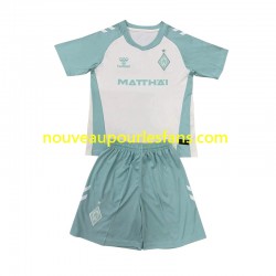 Maillot Werder Bremen Enfant Tenue Extérieur 2024-2025 Manche Courte