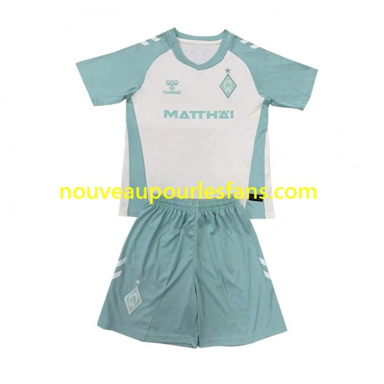 Maillot Werder Bremen Enfant Tenue Extérieur 2024-2025 Manche Courte