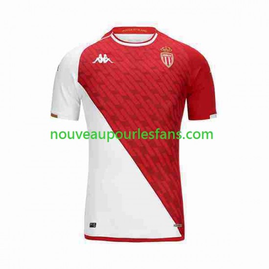 Maillot AS Monaco Homme Tenue Domicile 2023-2024 Manche Courte