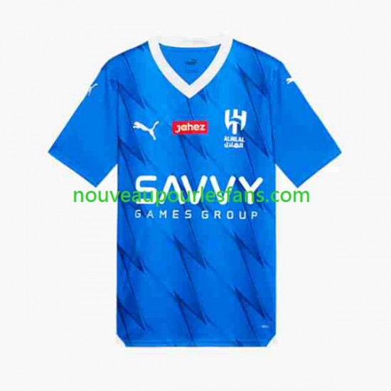 Maillot Al Hilal Neymar JR 10 Homme Tenue Domicile 2023-2024 Manche Courte