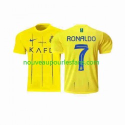 Maillot Al-Nassr Ronaldo 7 Homme Tenue Domicile 2023-2024 Manche Courte