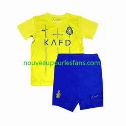 Maillot Al-Nassr Ronaldo 7 Enfant Tenue Domicile 2023-2024 Manche Courte
