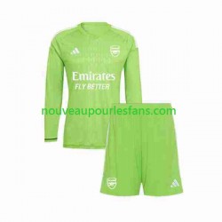Maillot Arsenal Gardien Enfant Tenue 3ème 2023-2024 Manche Longue