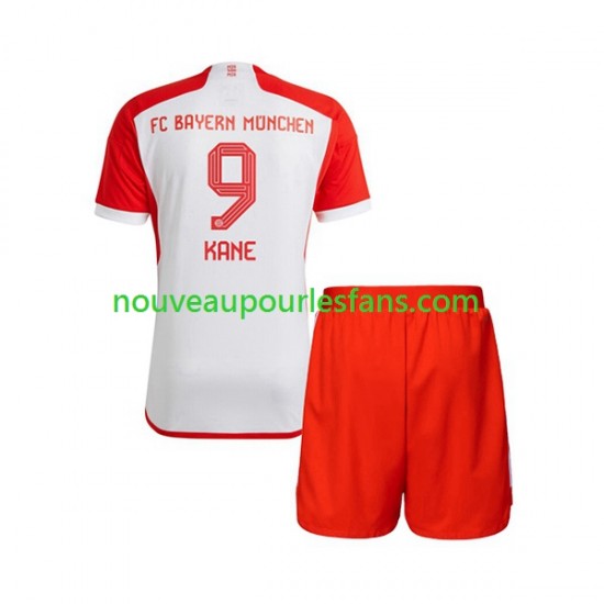 Maillot Bayern Munich Harry Kane 9 Enfant Tenue Domicile 2023-2024 Manche Courte