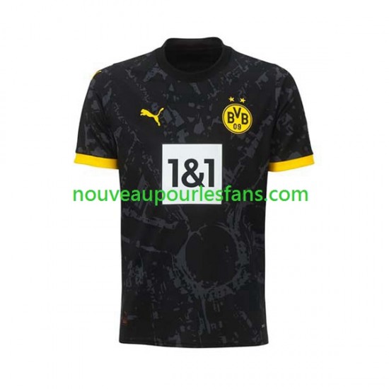 Maillot Borussia Dortmund Homme Tenue Extérieur 2023-2024 Manche Courte