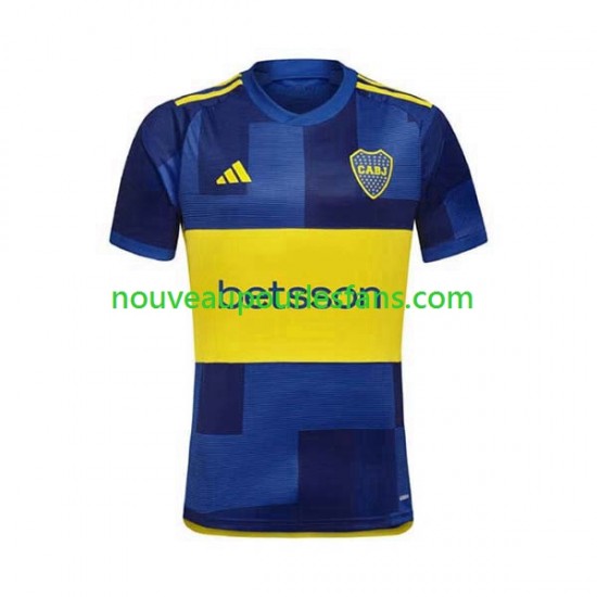 Maillot CA Boca Juniors Homme Tenue Domicile 2023-2024 Manche Courte