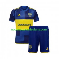 Maillot CA Boca Juniors Enfant Tenue Domicile 2023-2024 Manche Courte