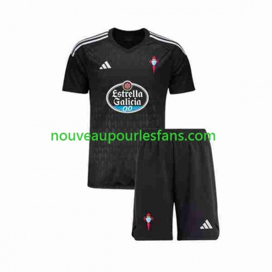 Maillot Celta de Vigo Gardien Enfant Tenue Extérieur 2023-2024 Manche Courte