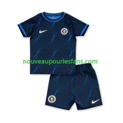 Maillot Chelsea Enfant Tenue Extérieur 2023-2024 Manche Courte
