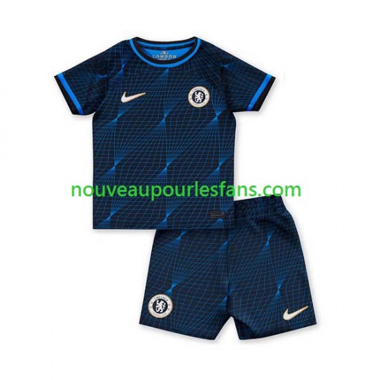 Maillot Chelsea Enfant Tenue Extérieur 2023-2024 Manche Courte