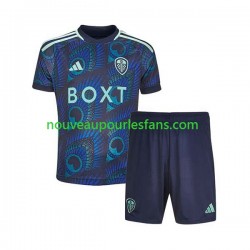 Maillot Leeds United Enfant Tenue Extérieur 2023-2024 Manche Courte