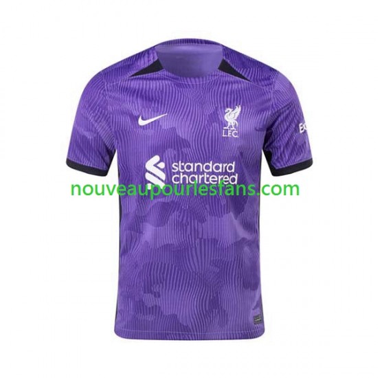 Maillot Liverpool Homme Tenue 3ème 2023-2024 Manche Courte