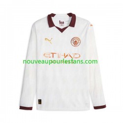 Maillot Manchester City Homme Tenue Extérieur 2023-2024 Manche Longue