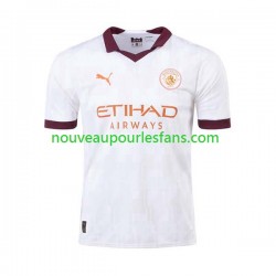 Maillot Manchester City Homme Tenue Extérieur 2023-2024 Manche Courte