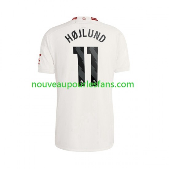 Maillot Manchester United Rasmus Hojlund 11 Homme Tenue 3ème 2023-2024 Manche Courte